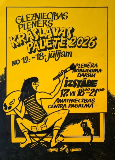 Gleznu plenērs Krāslavā