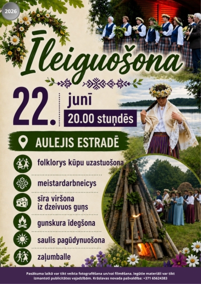 Līgo pasākums Aulejā