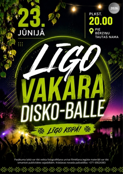 Līgo pasākums Bērziņos