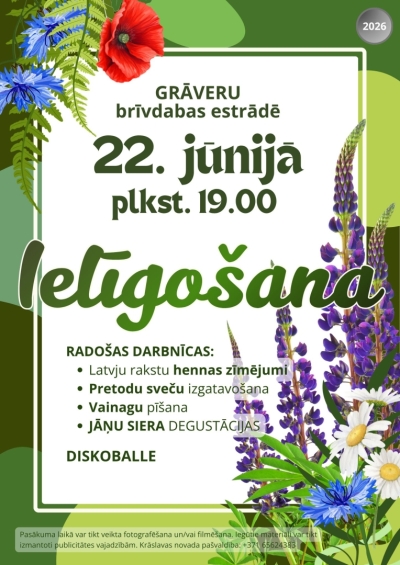 Līgo pasākums Grāveros