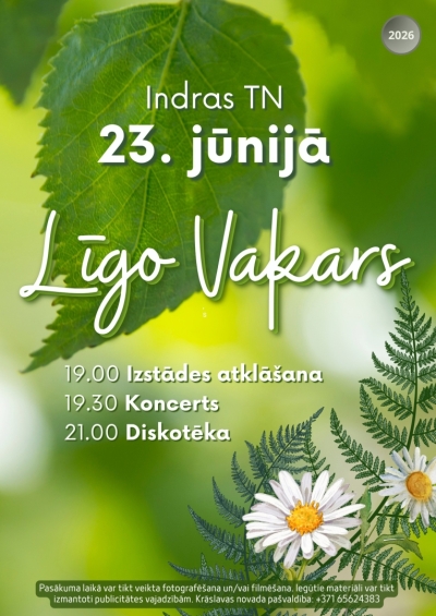 Līgo pasākums Indrā