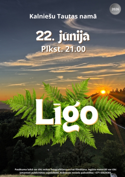 Līgo pasākums Kalniešos