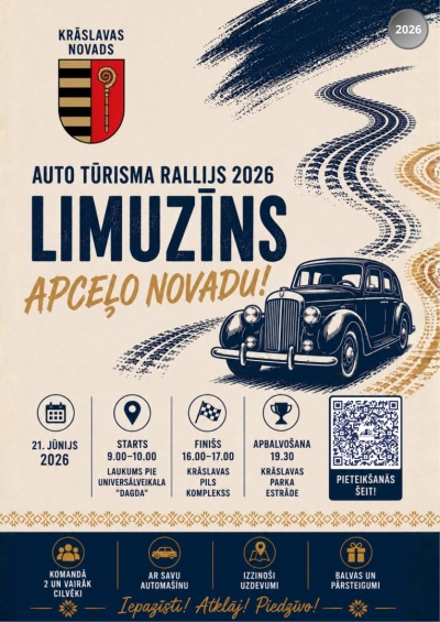 Auto tūrisma rallijs 2026