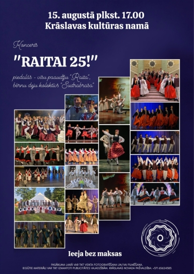 Koncerts "Raitai 25"