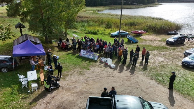 spiningošanas sacensības „Ežezera asaris 2026”