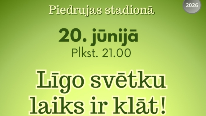 Līgo pasākums Piedrujā