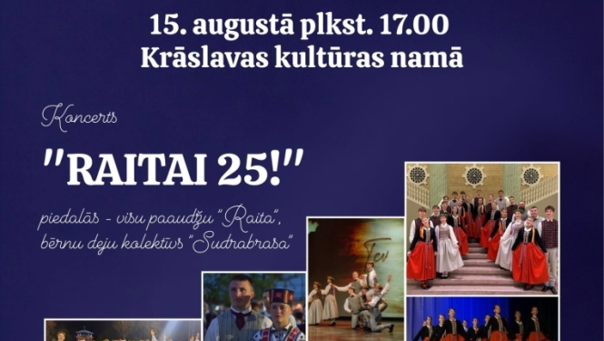 Koncerts "Raitai 25"