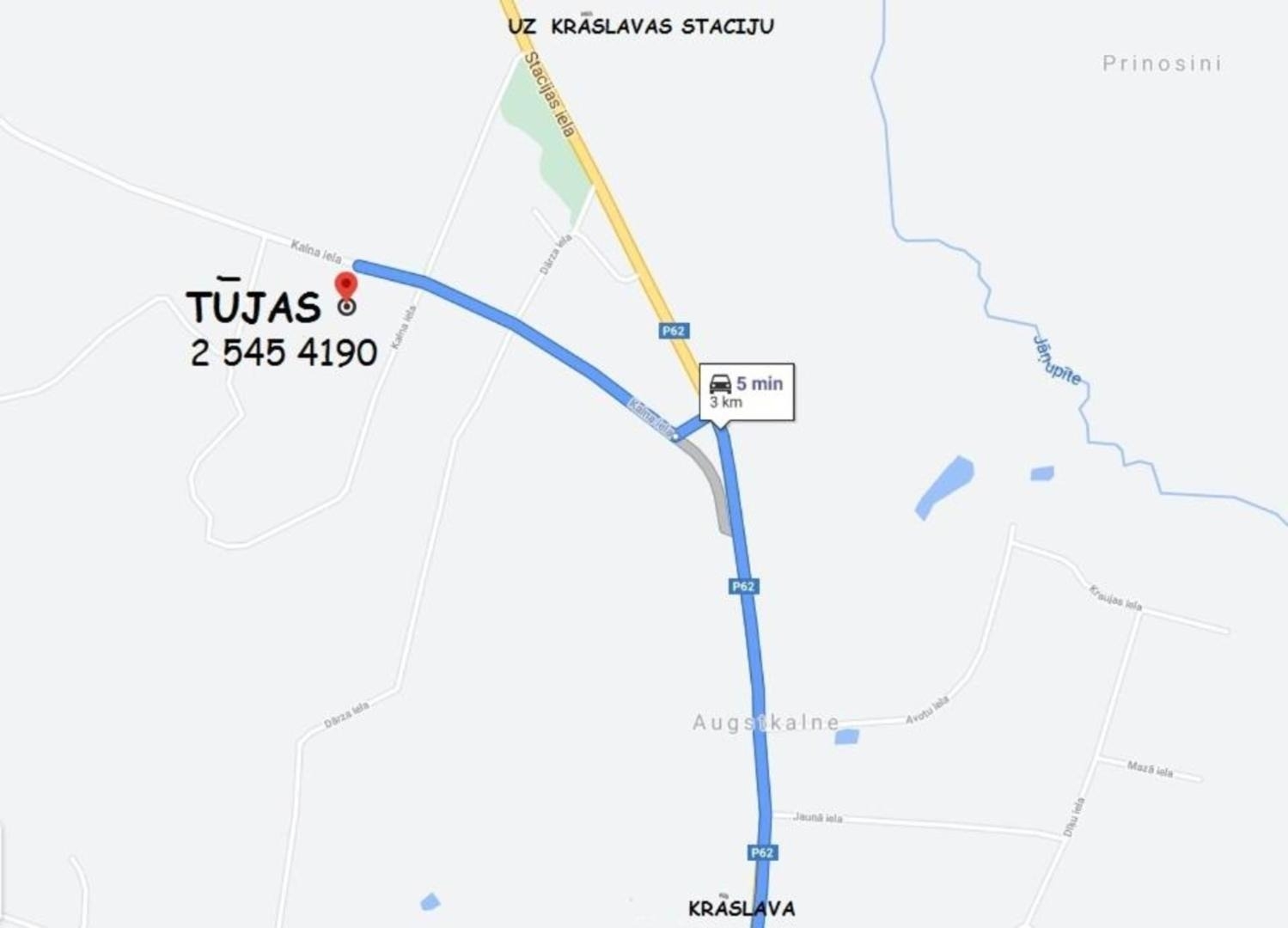 Atrašanās vietas karte