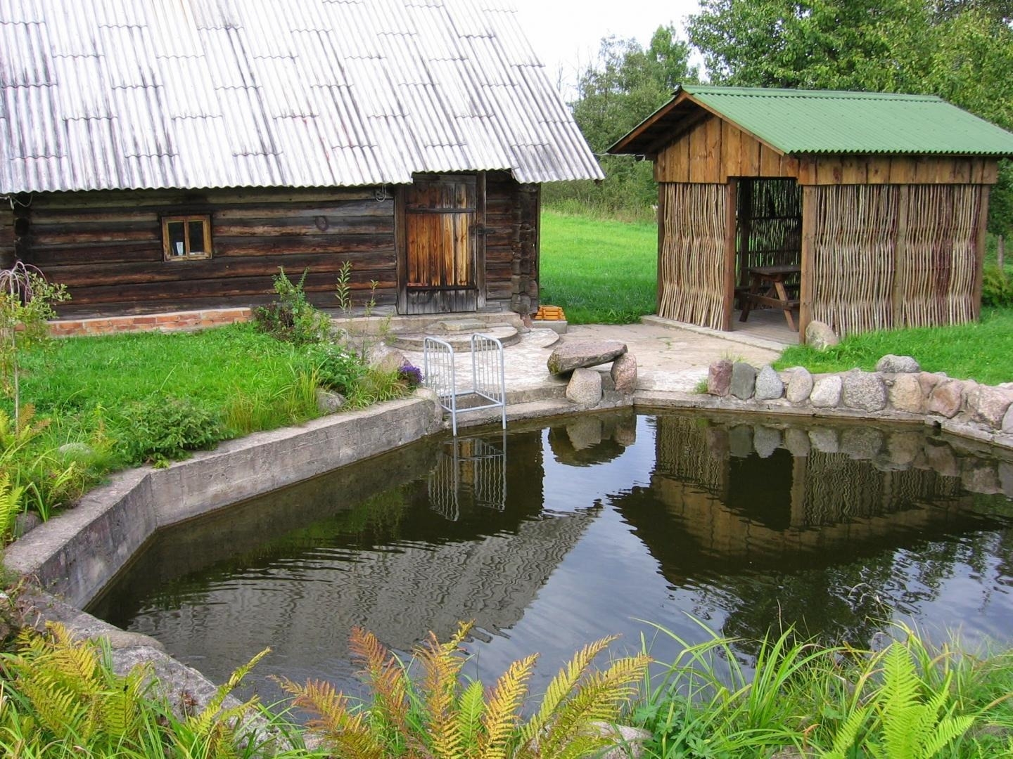 Dīķis pagalmā