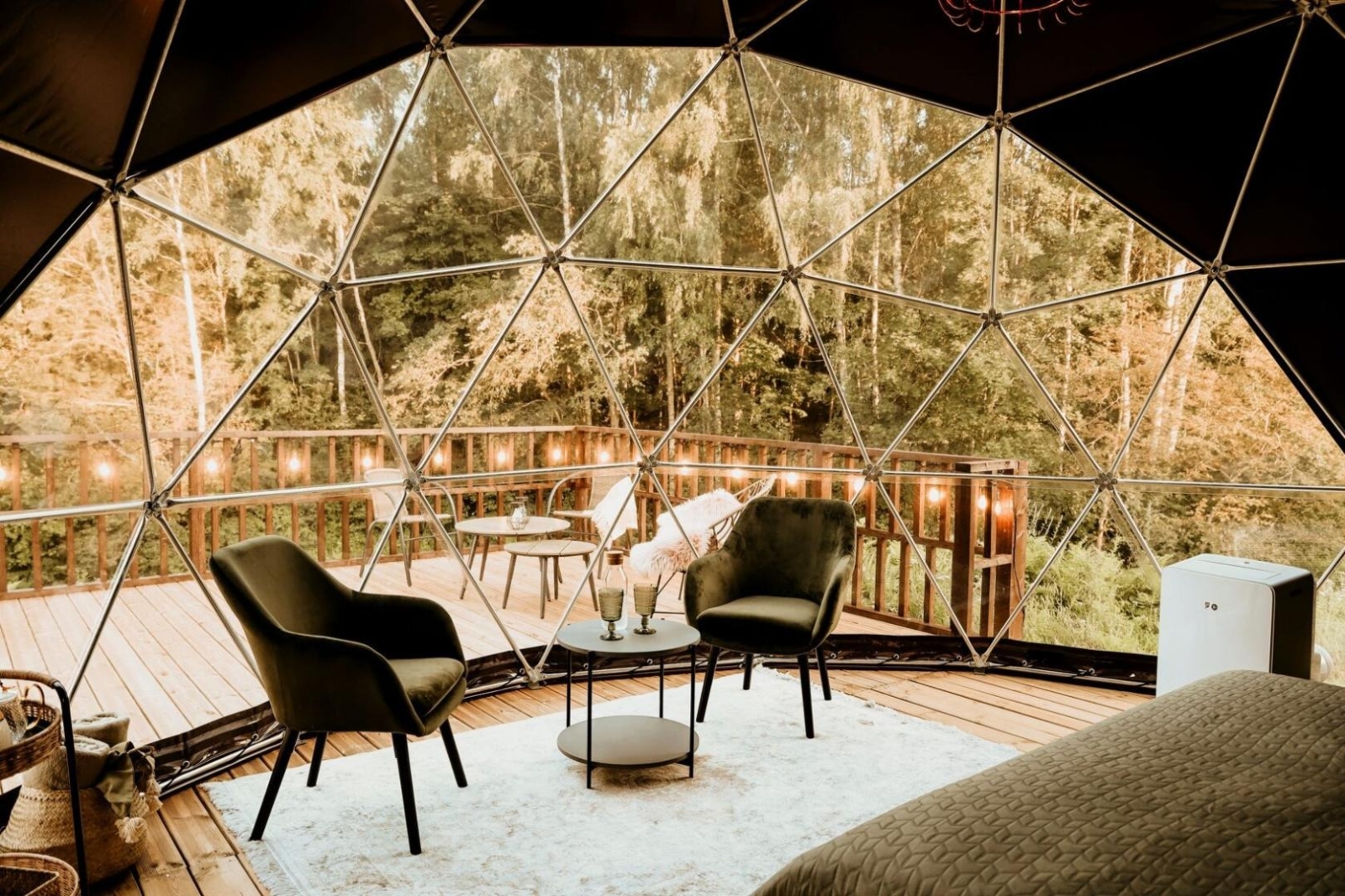 Glampinga interjers