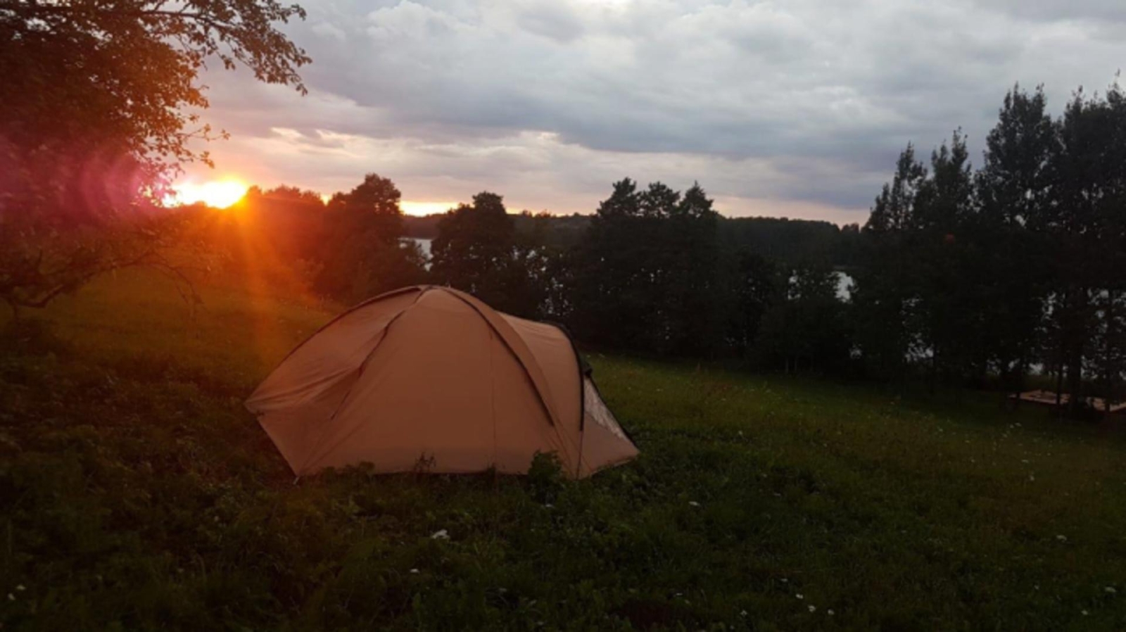 Telšu vieta saulrietā