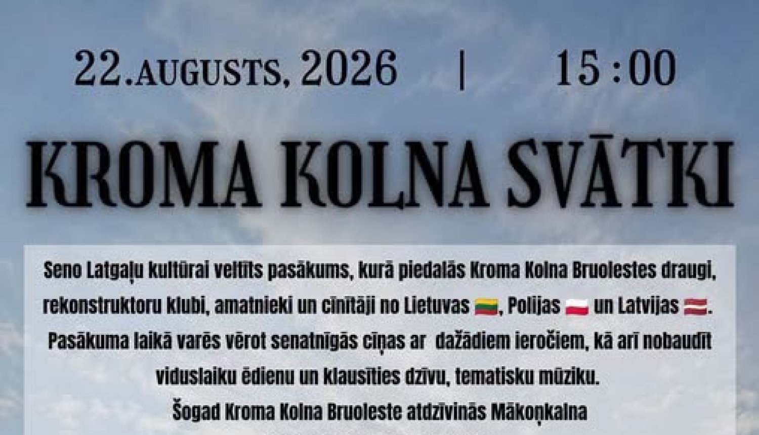 Kroma kolna svētki