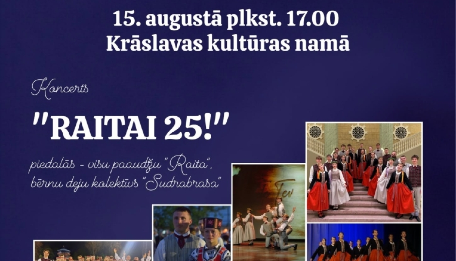 Koncerts "Raitai 25"