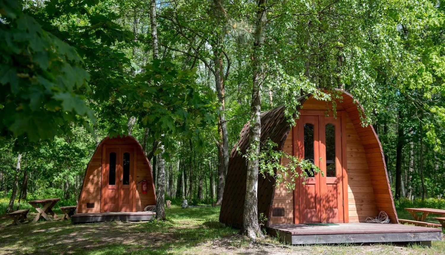Kempinga "Siveri" mājiņas