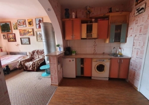 Apartamentu viesistaba ar virtuvi