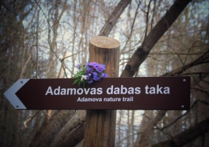 Norāde “Adamovas dabas taka”