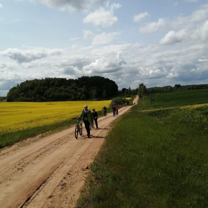 Velo maršruts dabas parkā „Daugavas loki”